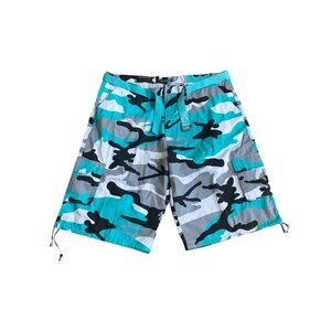 Amillion Mens Camouflage Cargo Shorts 50W Cotton & Polyester Blend